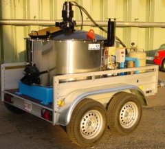 GTK 1,0 S fittet on a 2t tandem trailer