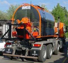 GTK 16 W sur cadre conteneur pour camion � 4 essieux