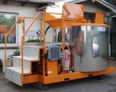 VK 2000 S indirect heating by double bottom, hydr. charging door, capacity 2000ltr